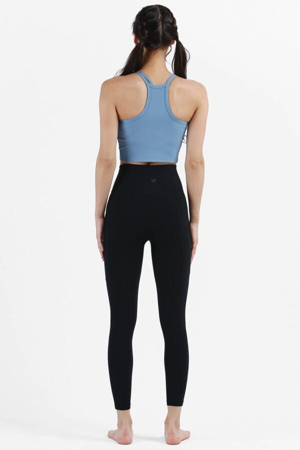 Possibilities Fitted Ribbed Crop Tank - Image 9
