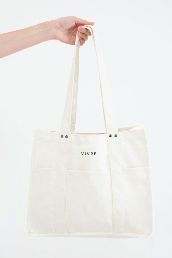 Everyday Canvas Tote Bag - Image 3